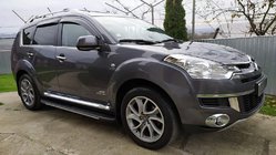 Citroen C-Crosser 2007–2013 Boční prahy Bosphorus Grey (2 ks, hliník) fotografie 2