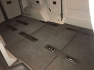 Volkswagen T5 2010–2015 EVA autokoberce V1 (dlouhý rozvor, kompletní sada do interiéru, černé) fotografie 1