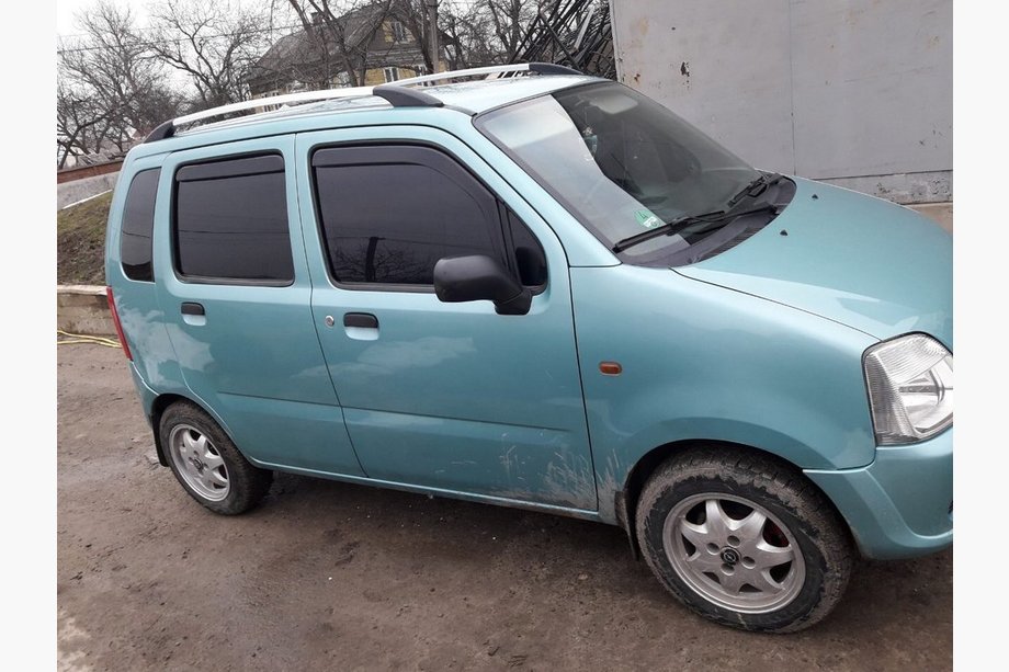 Opel Agila 2000–2007 Chromované střešní ližiny Image