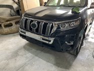 Toyota Land Cruiser Prado 150 2009–2023 Nástavec předního nárazníku MiddleEast (2017-) Černá barva fotografie 4