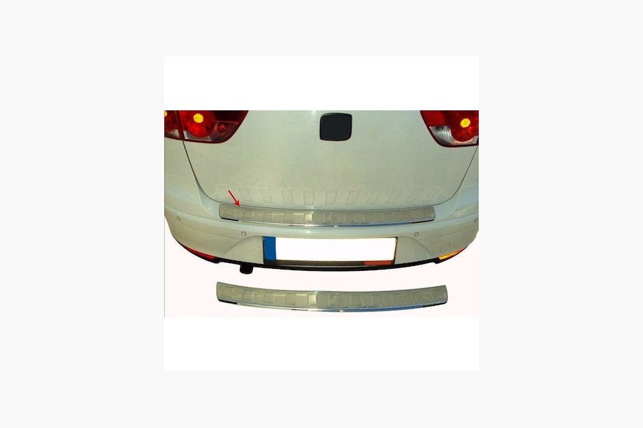 Seat Altea 2004–2015 Ochranná lišta na zadní nárazník OmsaLine (XL, nerez) Image