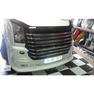 Přední nárazník 2012↗ (USA styl, k lakování) Volkswagen Crafter 2006–2016 fotografie 1