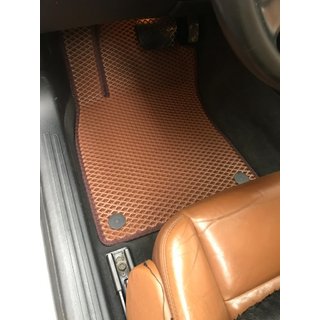 EVA autokoberce (cihlový vzor, Avant) Audi A6 C6 2004–2011 fotografie 1