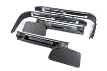 Toyota Land Cruiser 200 2007–2021 Plastové prahové lišty s podsvícením (černé) fotografie 1