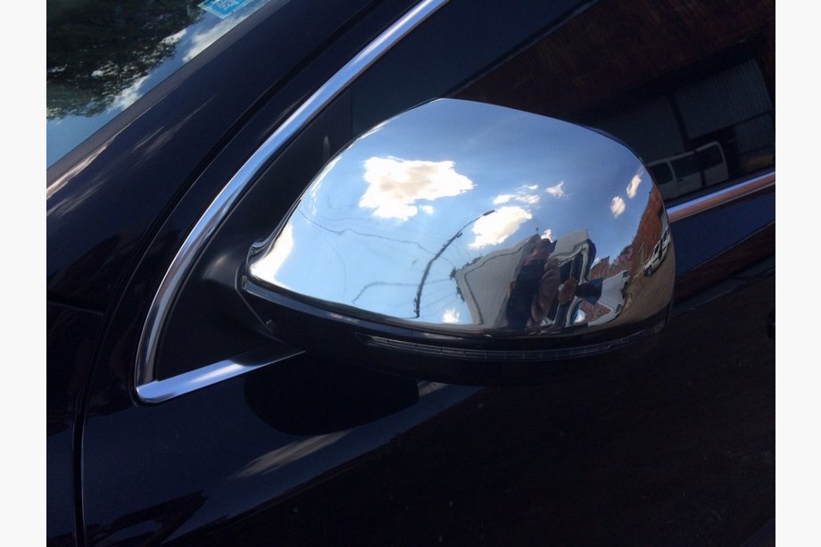 Audi Q7 2005–2015 Nerezové kryty zrcátek (2 ks) Carmos, nerezová ocel Image