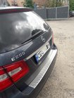 Mercedes E-Class W212 2009–2016 Kryt zadního nárazníku OmsaLine (2009-2013, SW, nerez) fotografie 1
