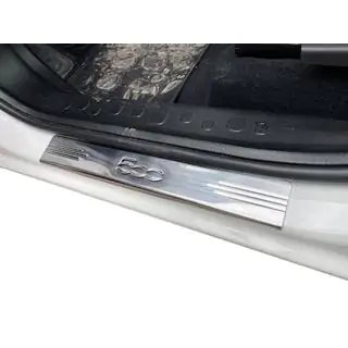 Nerezové lišty prahů 500L (Carmos, 4 ks)