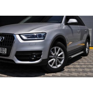 Boční nášlapy Allmond Grey (2 ks, hliník) Audi Q5 2008–2017 fotografie 1