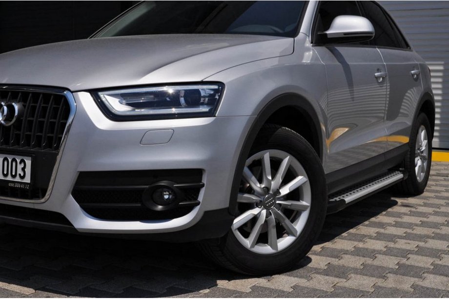 Audi Q5 2008–2017 Boční nášlapy Allmond Grey (2 ks, hliník) Image