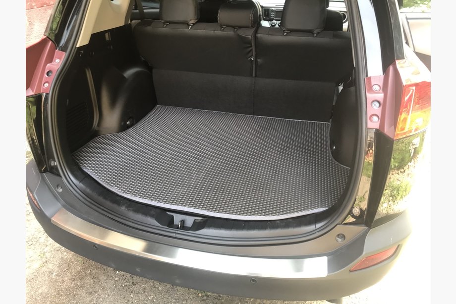 Toyota Rav 4 2013–2018 Vanička do kufru s dojezdovým kolem (EVA, černá) Image