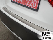 BMW X1 E84 2009–2015 Nerezová lišta zadního nárazníku Natanika fotografie 1