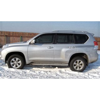 Střešní podélníky – originální design (šedé, 2 ks) Toyota Land Cruiser Prado 150 2009–2023 fotografie 4