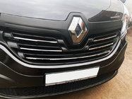 Renault Trafic 2015– Nerezové lišty na masku chladiče 2015-2019 (5 ks) OmsaLine – italská nerezová ocel fotografie 1