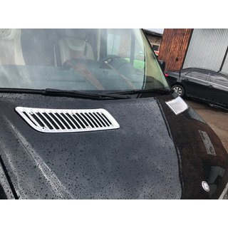 Kryty chladiče (2 ks, ABS) Mercedes Sprinter W906 2006–2018 fotografie 3