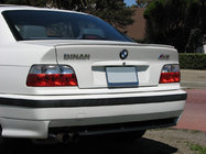 BMW řada 3 E36 1990–2000 Lip spoiler (pro SD/Coupe, k lakování) fotografie 1