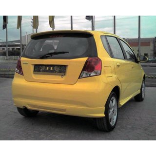Nástavec zadního nárazníku (k lakování) Chevrolet Aveo T200 2002–2008 fotografie 2