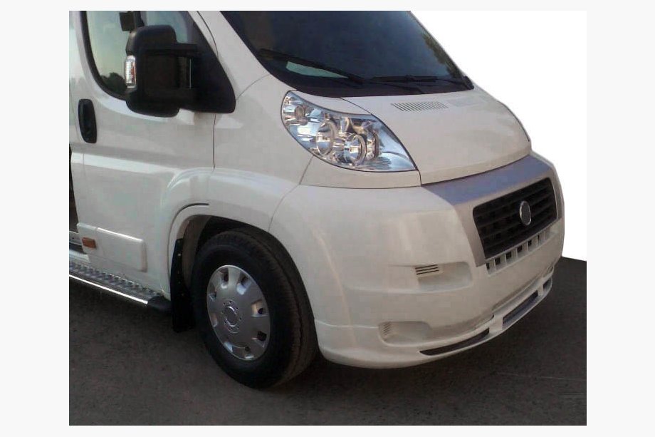Peugeot Boxer 2006–2025 Přední lip spoiler 2006-2013 (úzký, k lakování) Image