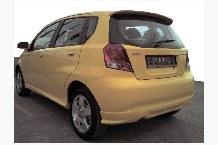 Chevrolet Aveo T200 2002–2008 Spoiler (k lakování) Image