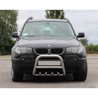 Nerezový přední ochranný rám (bullbar)