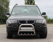 BMW X3 E83 2003–2010 Nerezový přední ochranný rám (bullbar) fotografie 1