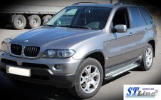 BMW X5 E53 1999–2006 Boční trubky Special (2 ks, nerez) fotografie 3