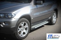 BMW X5 E53 1999–2006 Boční trubky Special (2 ks, nerez) fotografie 2