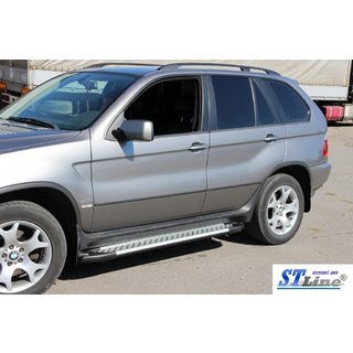 Boční trubky Special (2 ks, nerez) BMW X5 E53 1999–2006 fotografie 4