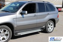 BMW X5 E53 1999–2006 Boční trubky Special (2 ks, nerez) fotografie 4
