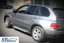 BMW X5 E53 1999–2006 Boční trubky Special (2 ks, nerez) fotografie 5