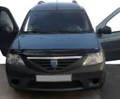 Renault Logan I 2008–2013 Deflektor na kapotu (EuroCap) fotografie 2