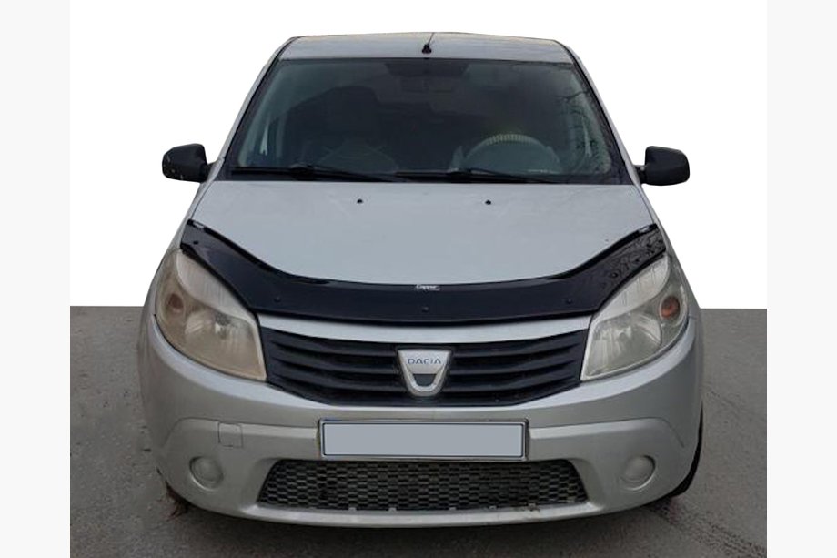 Dacia Sandero 2007–2013 Deflektor kapoty (EuroCap) Fotografie 1