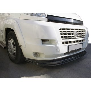 Přední lip spoiler nárazníku 2006-2013 (LIP, černý) Citroen Jumper 2007–2025