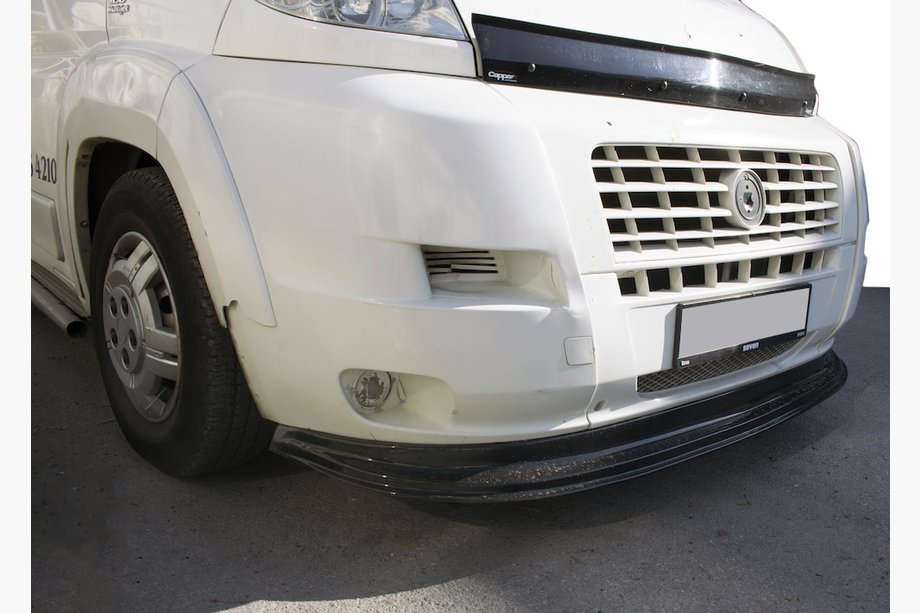 Fiat Ducato 2006–2025 Přední lip spoiler 2006-2013 (LIP, černý) Image