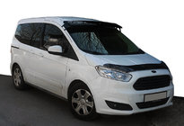 Ford Courier 2014–2023 Sluneční kšilt na čelní sklo (černý lesk, 5 mm) fotografie 1