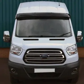 Sluneční kšilt na čelní sklo (černý lesk, 5 mm) Ford Transit 2014– fotografie 1