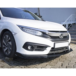 Přední lip spoiler LIP V1 (černý) fotografie 1