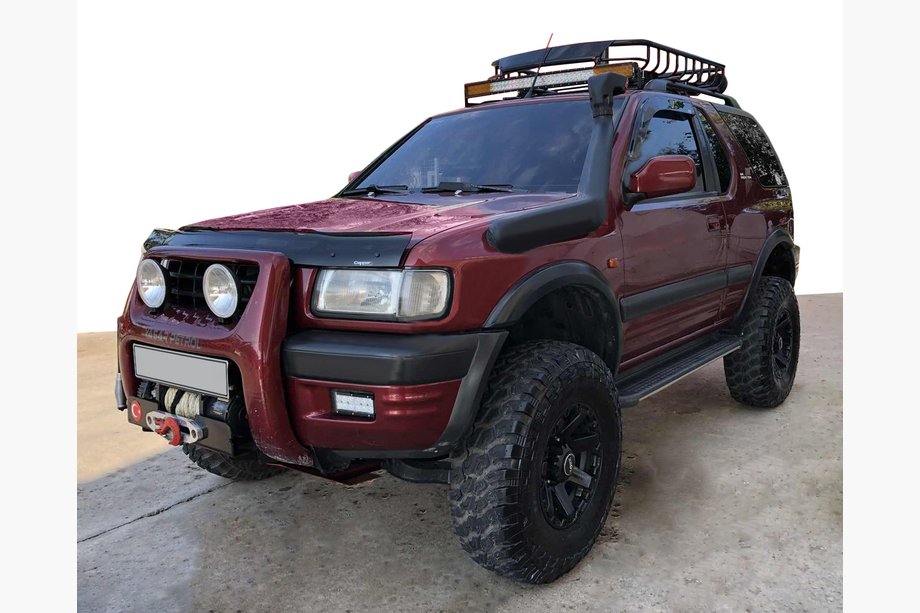 Opel Frontera 1998–2003 Deflektor kapoty (EuroCap) Fotografie 1