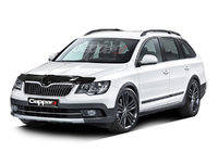 Skoda Superb 2009–2015 Deflektor kapoty 2013-2015 (EuroCap) fotografie 3