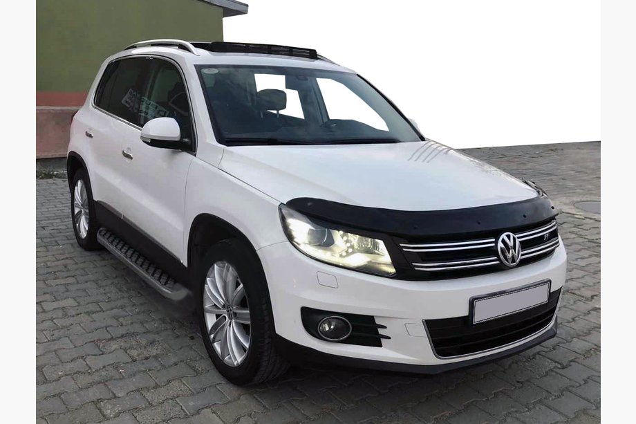 Volkswagen Tiguan 2007–2016 Deflektor kapoty (EuroCap) Fotografie 1