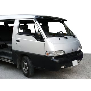 Sluneční kšilt na čelní sklo (černý lesk, 5 mm) Hyundai H100 fotografie 1