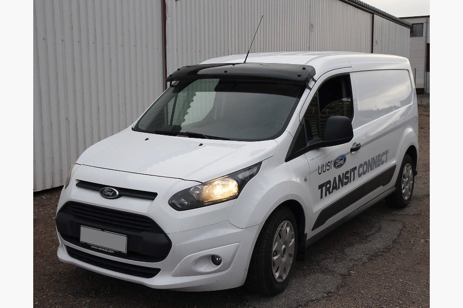 Ford Connect 2014–2021 Sluneční kšilt na čelní sklo (černý lesk, 5 mm) Image