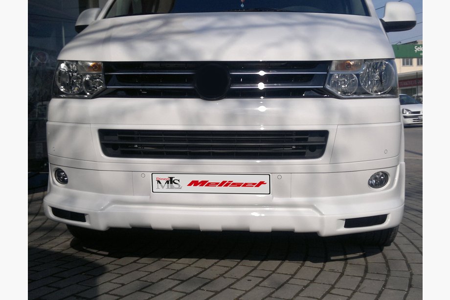 Volkswagen T5 2010–2015 Přední spoiler nárazníku Sport 2 (k lakování) Image