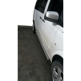 Boční nášlapy Dot-line (2 ks, hliník) Mercedes Viano 2004–2014