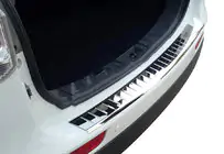 Mitsubishi Outlander 2012–2021 Nerezová chromová lišta na zadní nárazník OmsaLine (2012-2015) fotografie 1