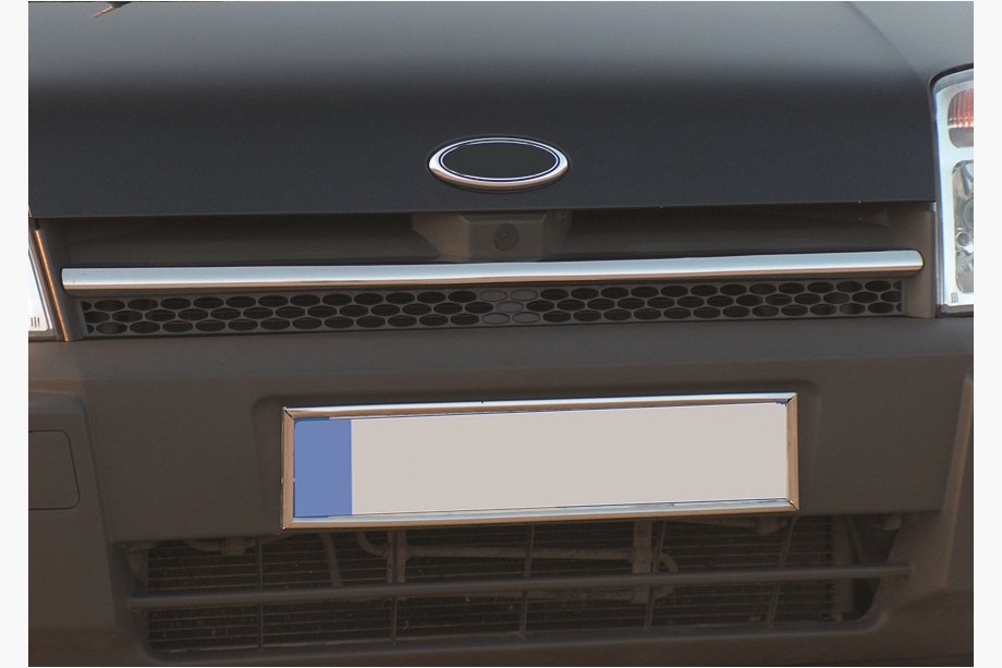 Ford Connect 2002–2006 Nerezová krycí lišta na masku chladiče (1 ks) Image