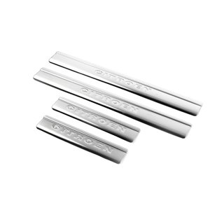 Nerezové kryty prahů OmsaLine (4 ks) Citroen C-4 Picasso 2006–2013
