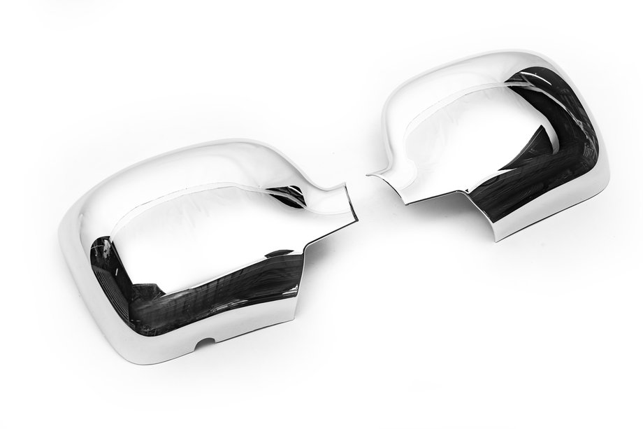Renault Kangoo 2008–2020 Chromové kryty zpětných zrcátek 2008-2013 (2 ks) Carmos - Chromovaný plast Fotografie 3