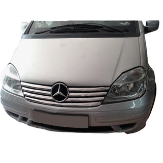 Nerezové lišty na masku chladiče (7 ks) Mercedes Vaneo W414 2001–2005 fotografie 1