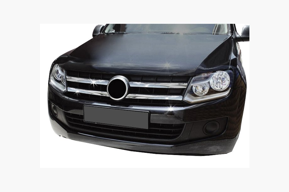 Volkswagen Amarok 2010–2022 Nerezové lišty na masku chladiče 2010-2016 (široké proužky, 4 ks) Image