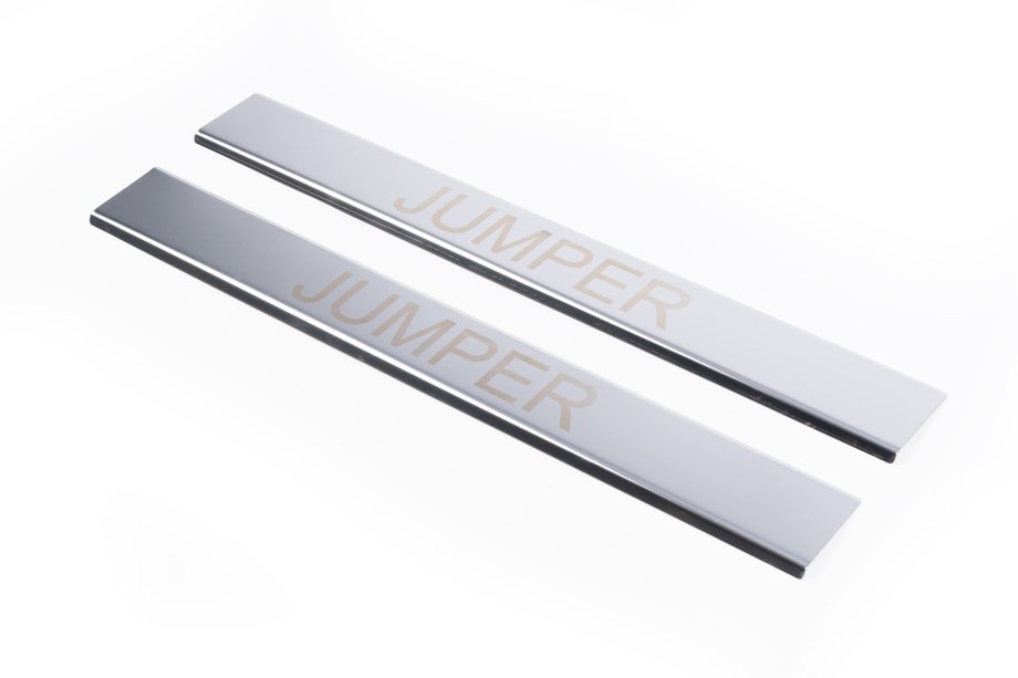Citroen Jumper 2007–2025 Nerezové kryty prahů dveří Carmos (2 ks) Image